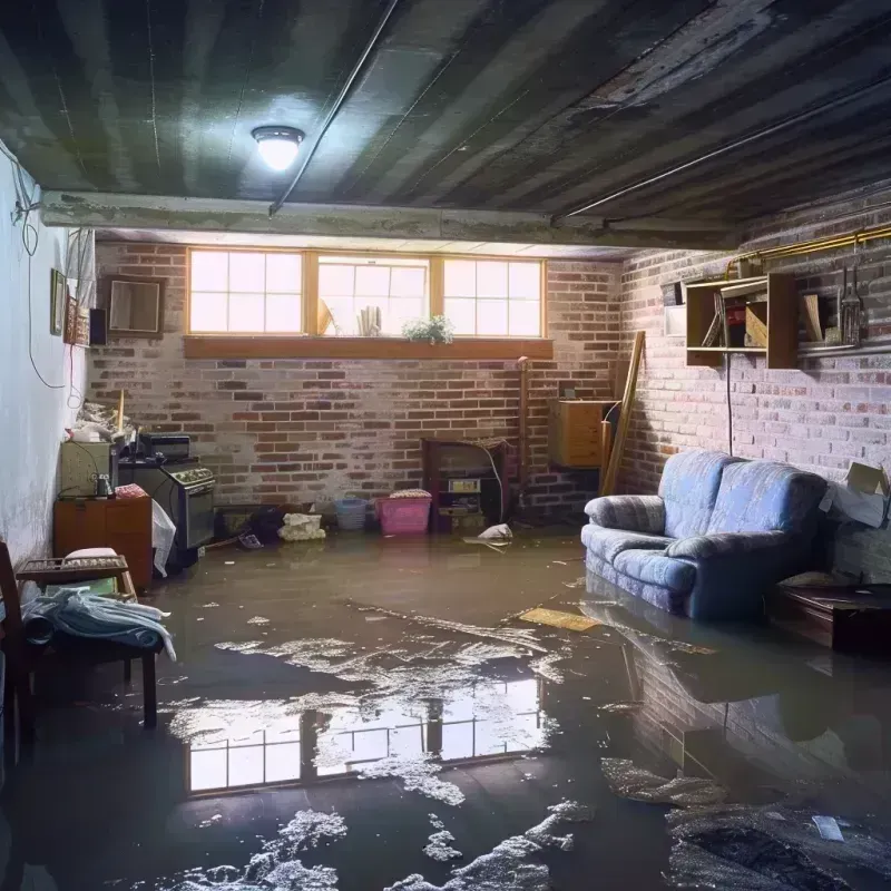 Flooded Basement Cleanup in Hamlin, WV